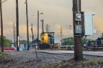 CSX Locomotives in the Yard